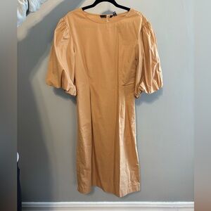 Vero moda puff sleeve midi dress